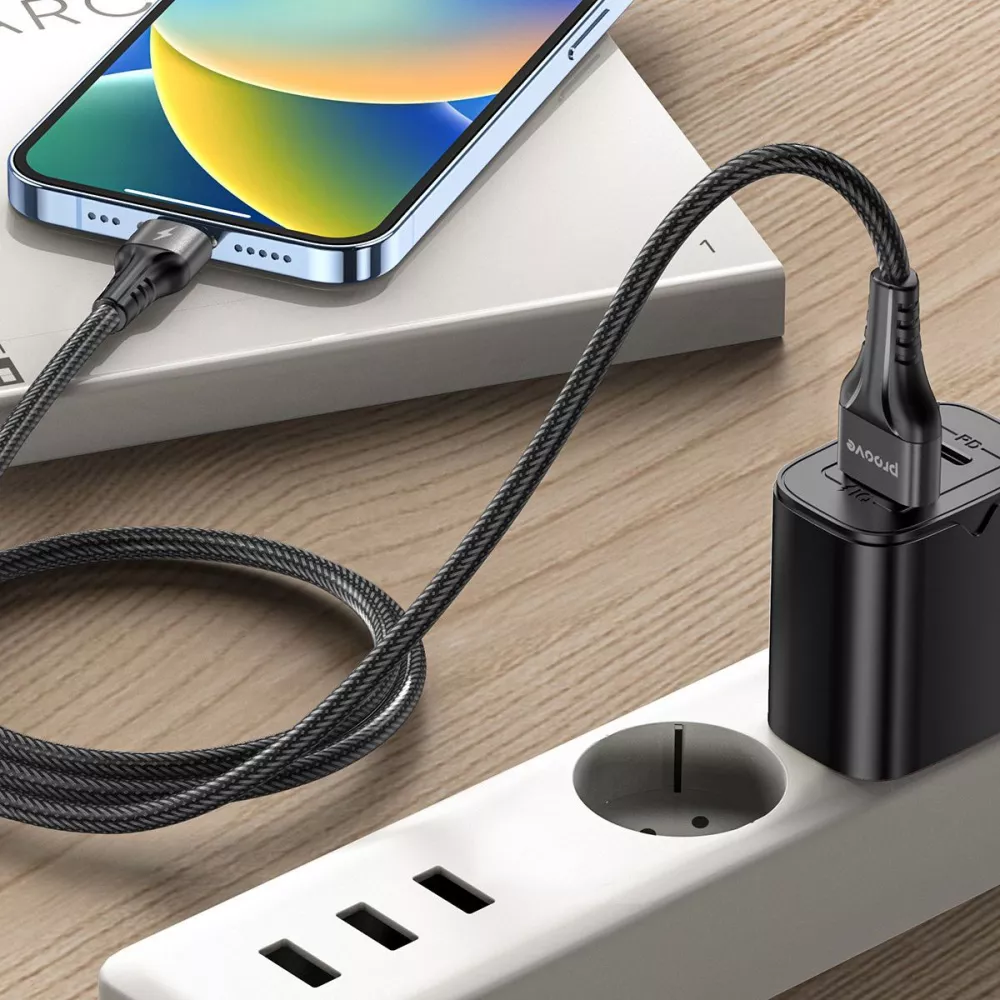 Кабель Proove Double Way Weft USB to  Micro USB 2.4A (1m) — Придбати в Україні - фото 9