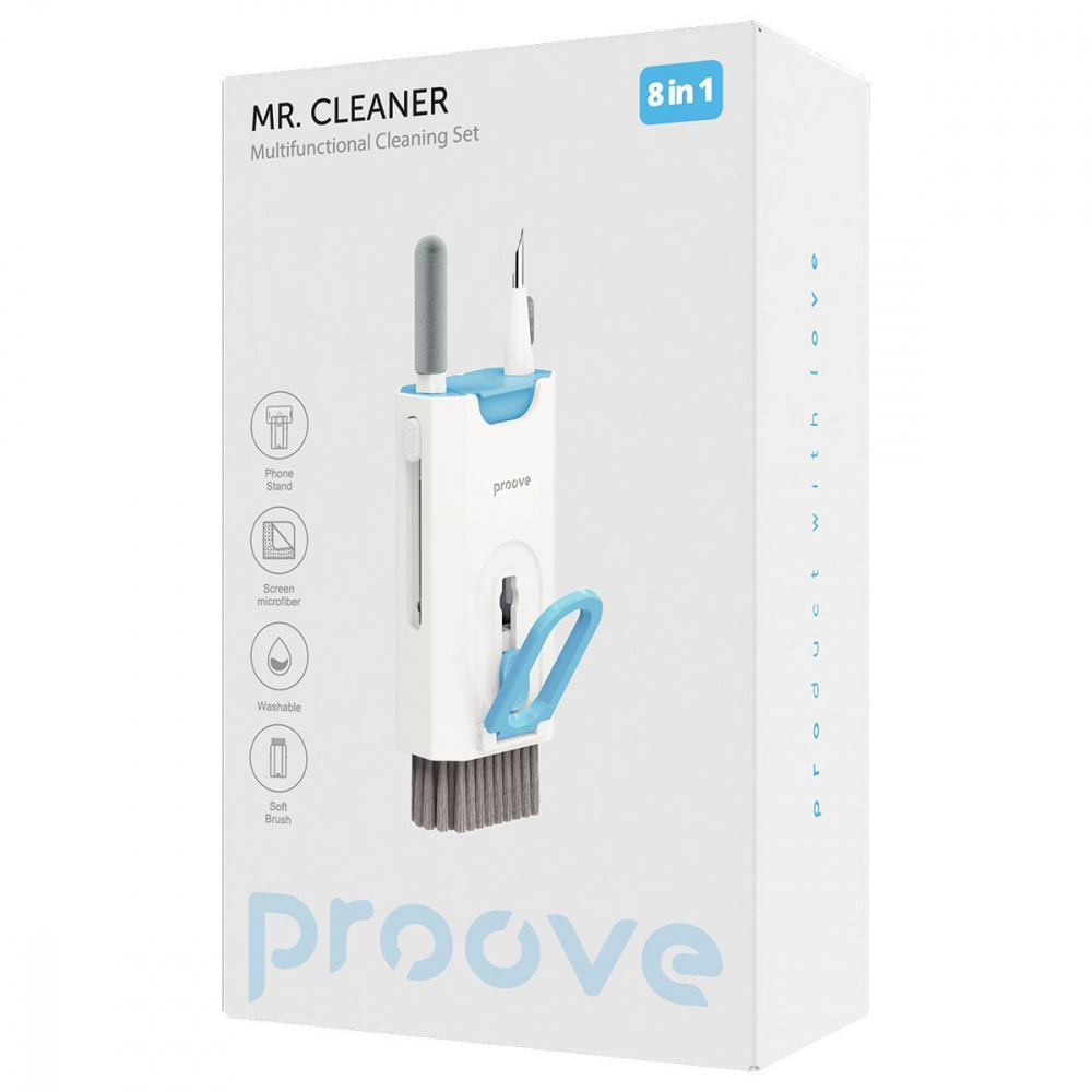 Багатофункціональний набір для чищення Proove Mr. Cleaner 8in1 — Придбати в Україні - фото 1