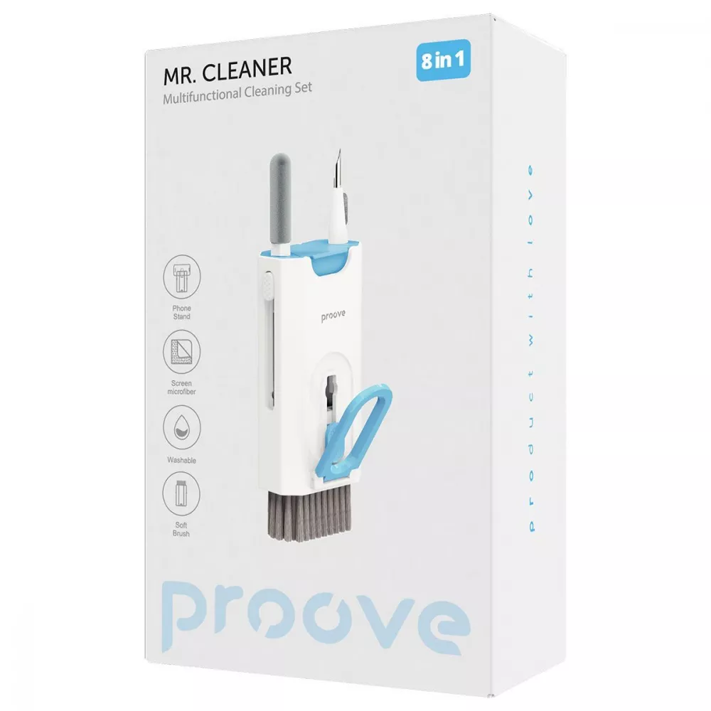 Многофункциональный набор для чистки Proove Mr. Cleaner 8in1 - фото 1
