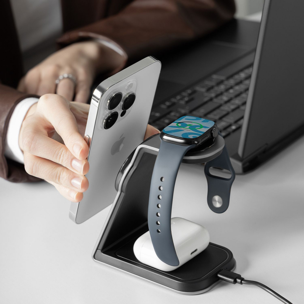 Беспроводное ЗУ Proove Omni Power 3 in 1 - фото 10