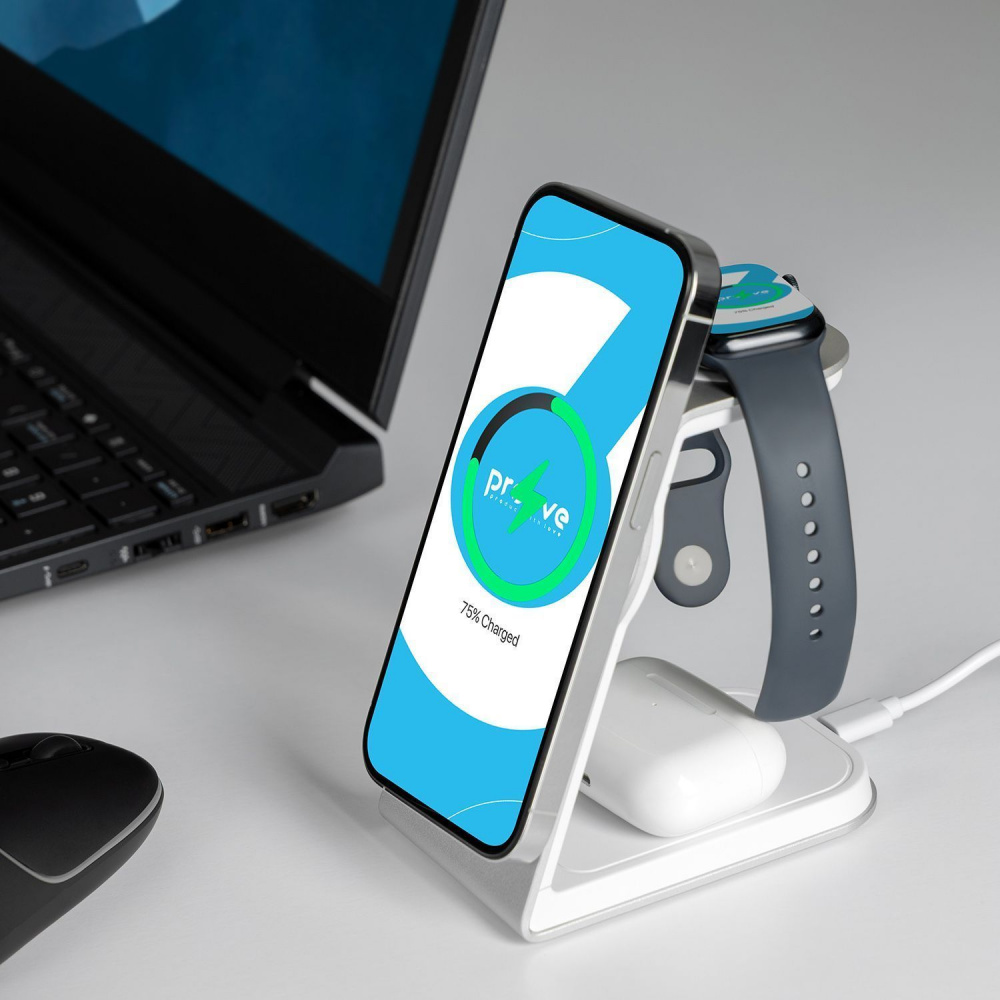 Беспроводное ЗУ Proove Omni Power 3 in 1 - фото 12