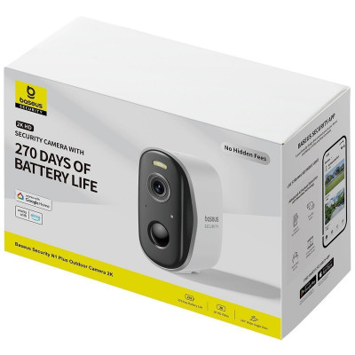 Набір камер Baseus Security N1 Plus Outdoor 2K (2pcs) — Придбати в Україні