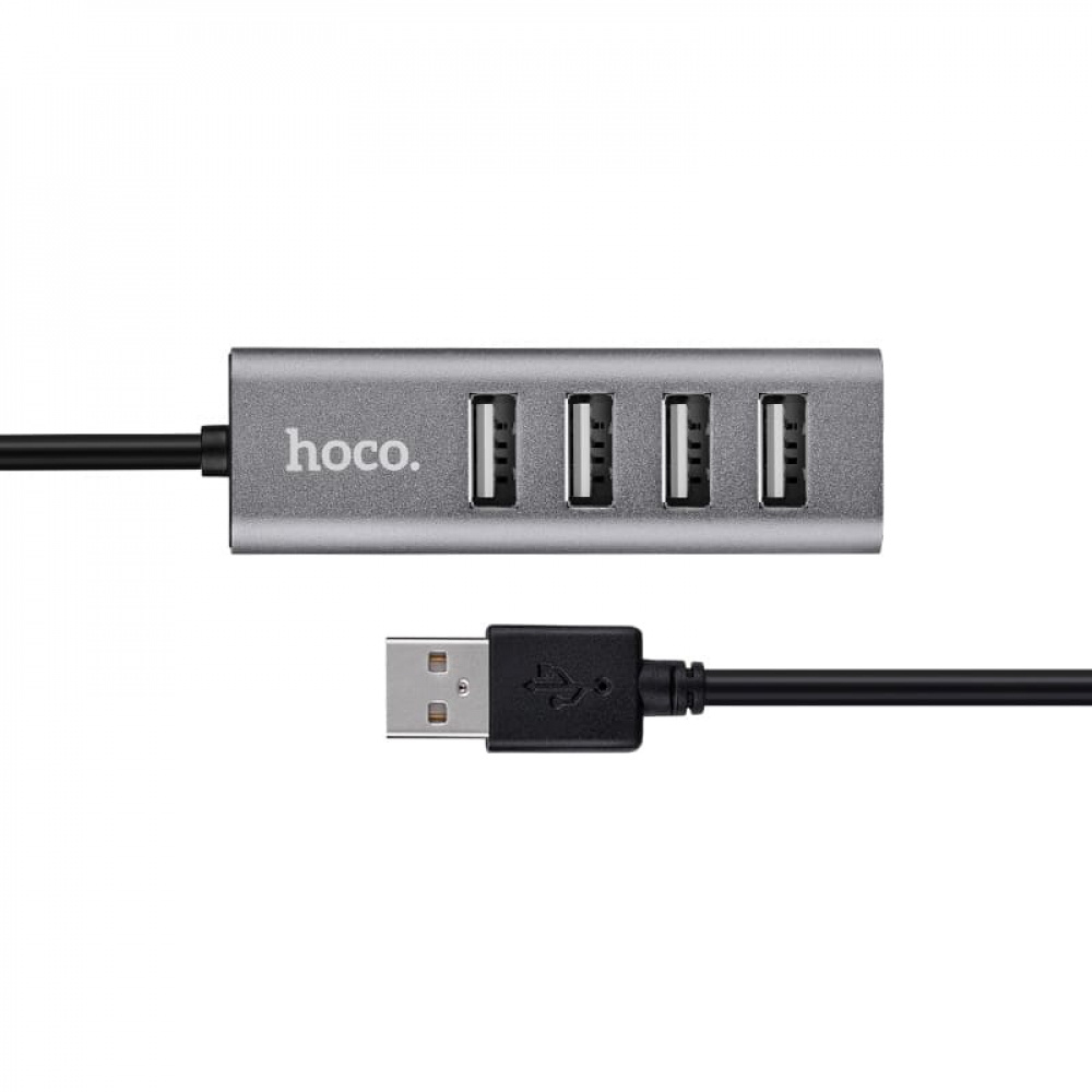 USB-Хаб Hoco HB1 (USB to USB2.0*4) - фото 3