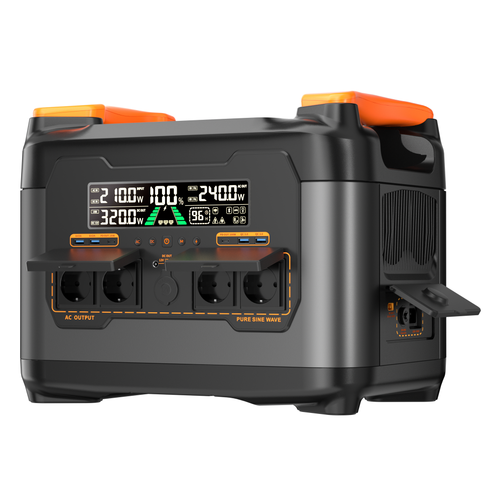 Портативна зарядна станція Necespow S2400A 2400W — Придбати в Україні - фото 2