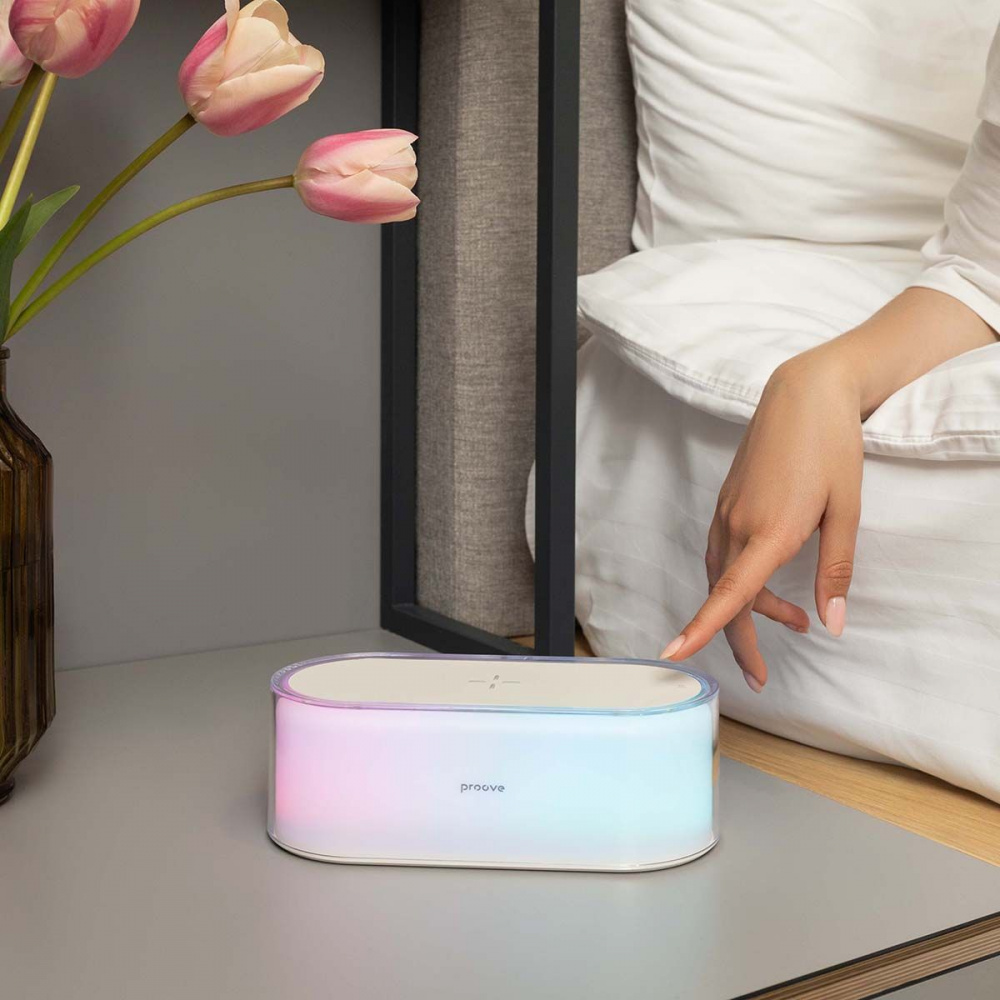 Нічник з Бездротовою Зарядкою Proove Glow 1200mAh — Придбати в Україні - фото 10