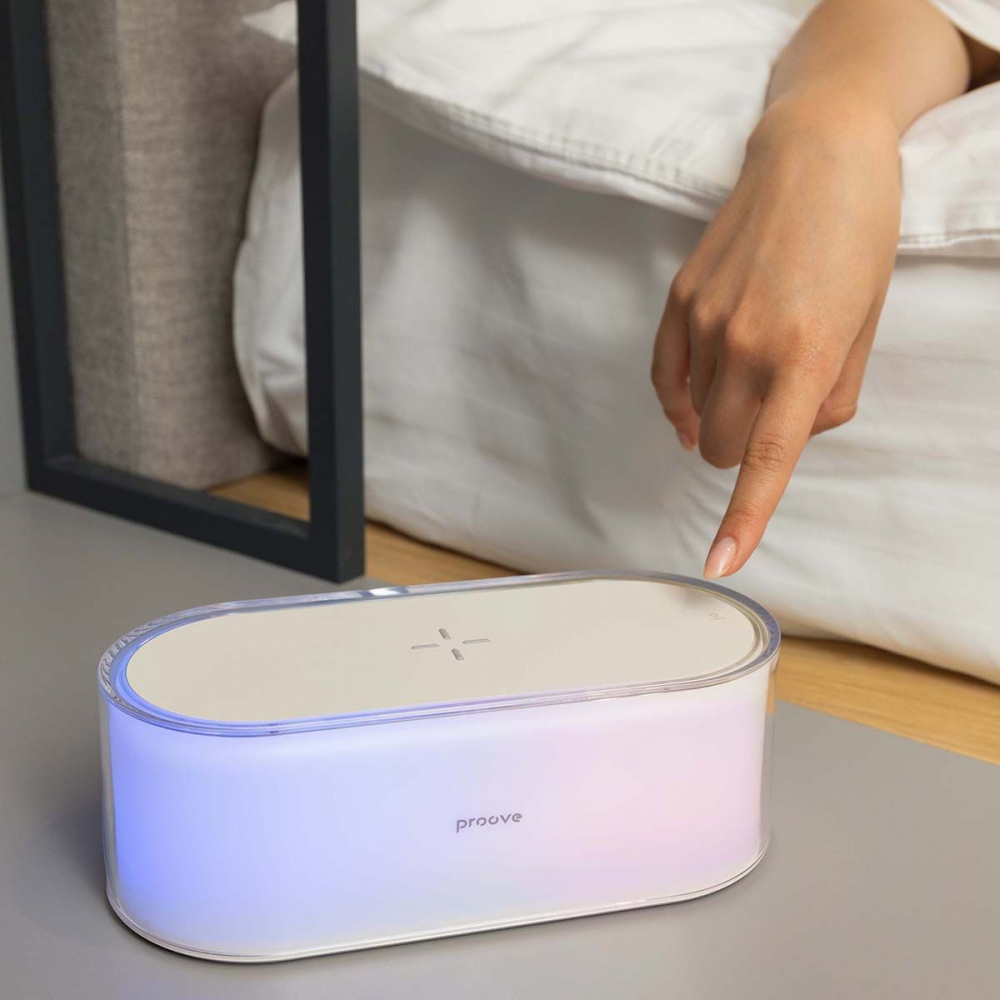 Нічник з Бездротовою Зарядкою Proove Glow 1200mAh — Придбати в Україні - фото 11