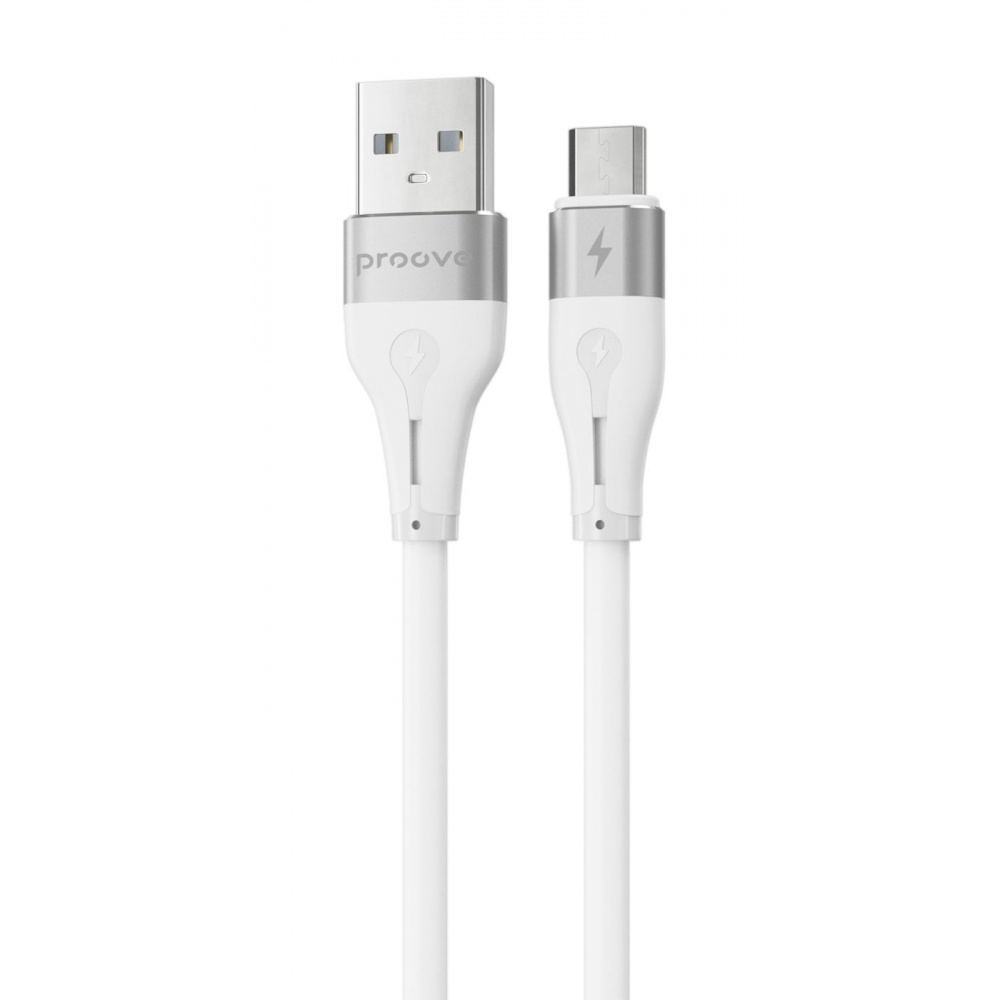 Кабель Proove Soft Silicone USB to Micro USB 2.4A (1m) — Придбати в Україні