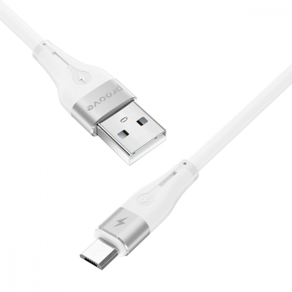 Кабель Proove Soft Silicone USB to Micro USB 2.4A (1m) — Придбати в Україні - фото 3