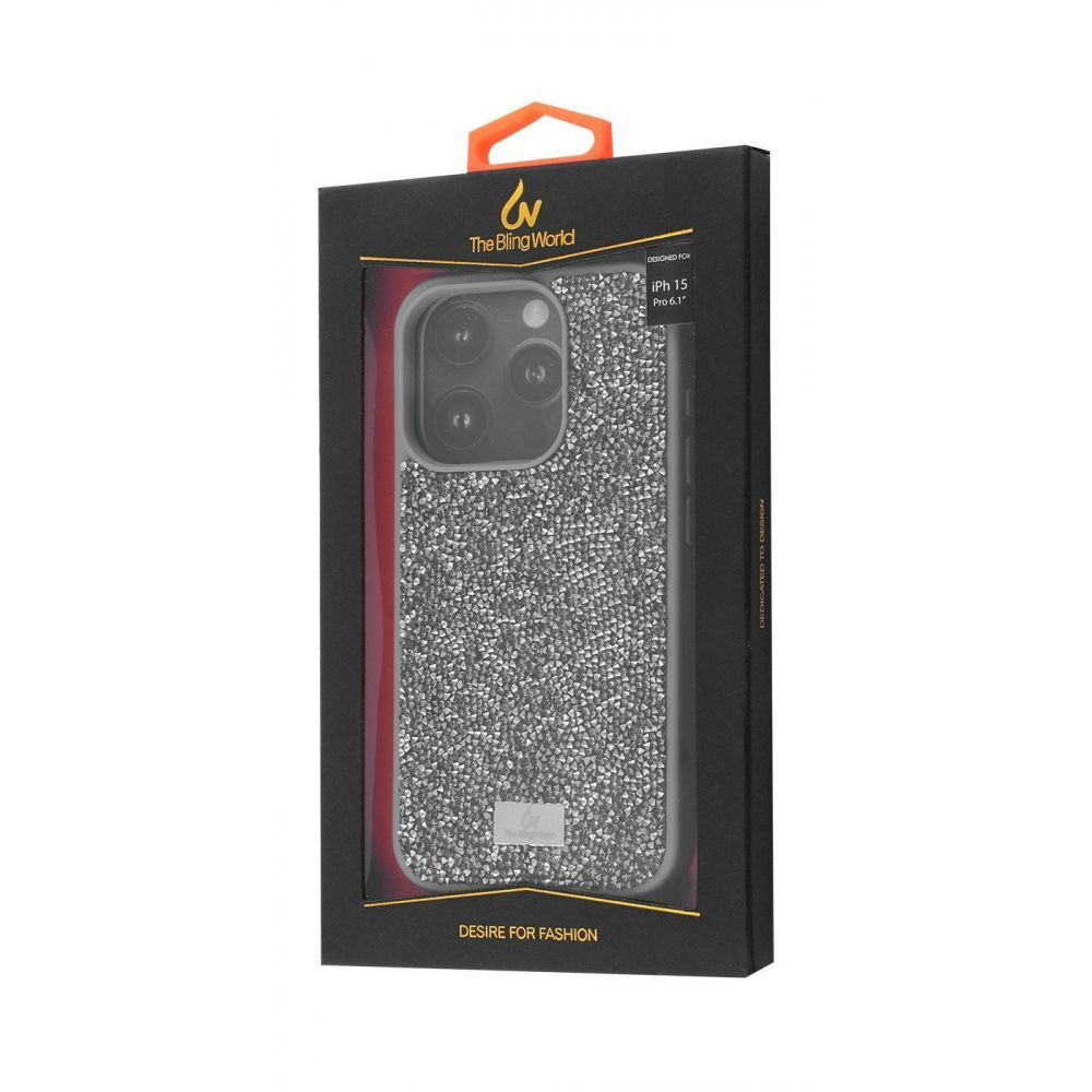 Чохол Bling World Rock Diamond (TPU) iPhone 15 — Придбати в Україні - фото 1