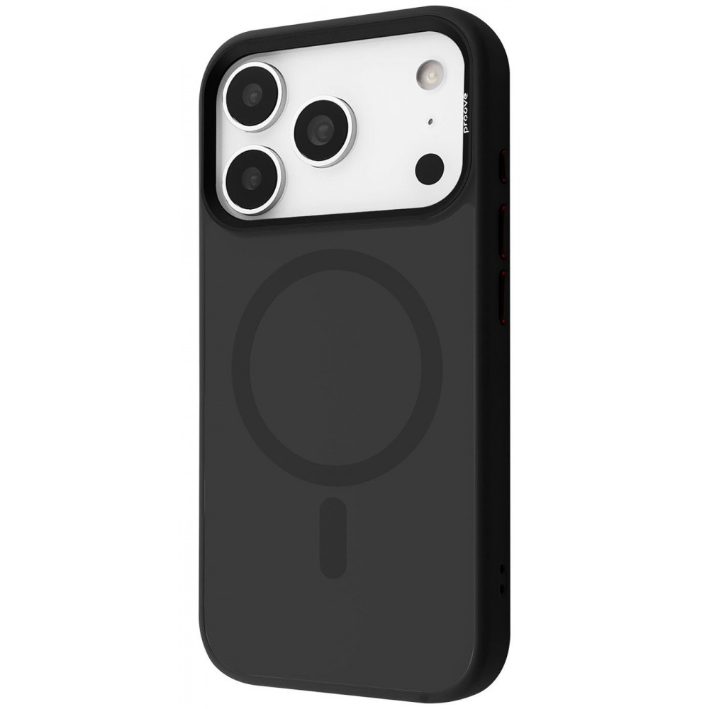 Чехол Proove Sapphire Case with Magnetic Ring iPhone 17 Pro black titanium (PCSAIP17P036) Черный титан на картинке №1