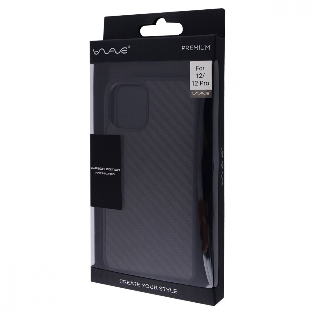 Чохол WAVE Premium Carbon Edition Case with MagSafe iPhone 12/12 Pro — Придбати в Україні - фото 1