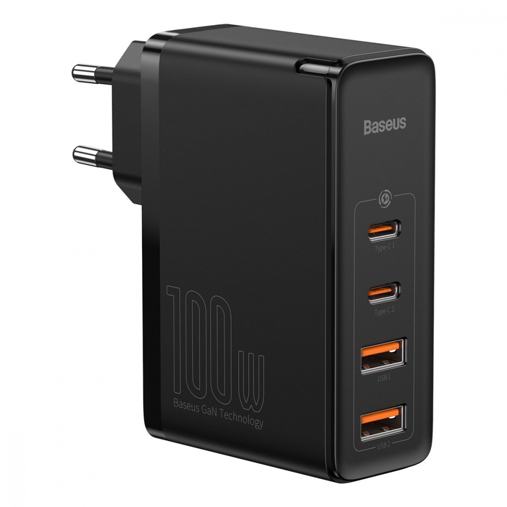 МЗП Baseus GaN2 Pro Quick Charger 100W (2Type-C + 2USB) — Придбати в Україні - фото 6