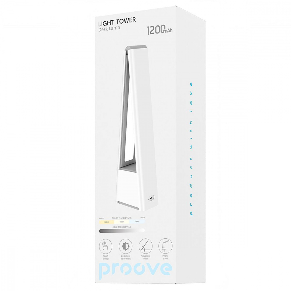 Настільна лампа Proove Light Tower 1200 mAh — Придбати в Україні - фото 4