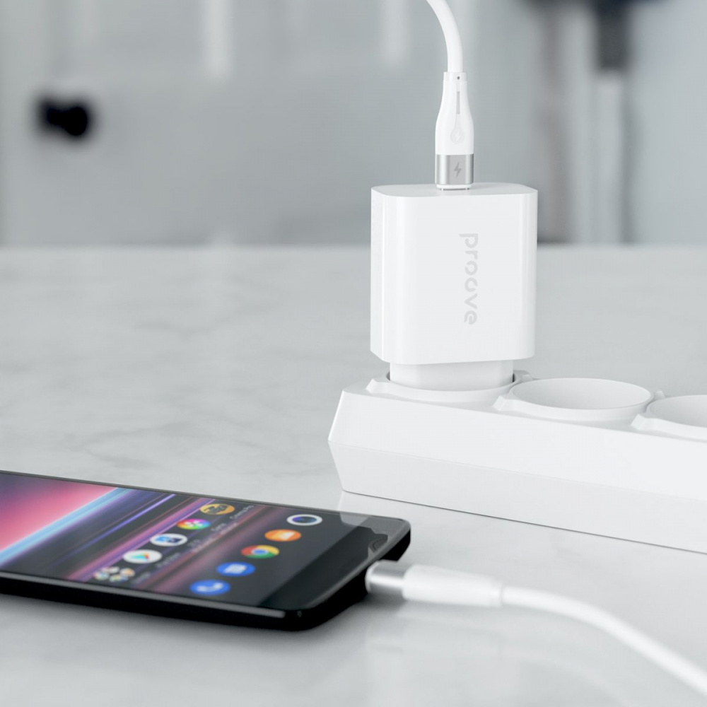 СЗУ Proove Rapid 30W (Type-C) + Кабель Type-C to Type-C - фото 2