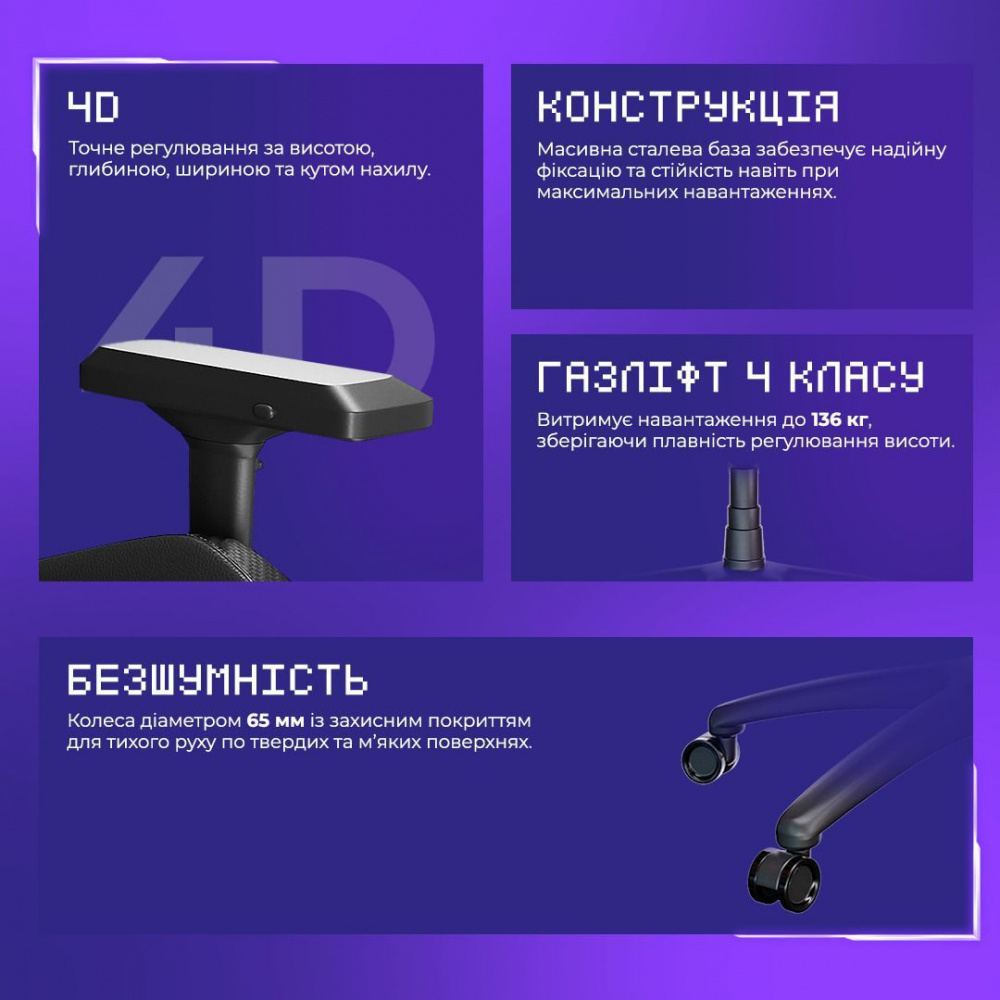 Кресло для геймеров Proove Gaming Arena - фото 8