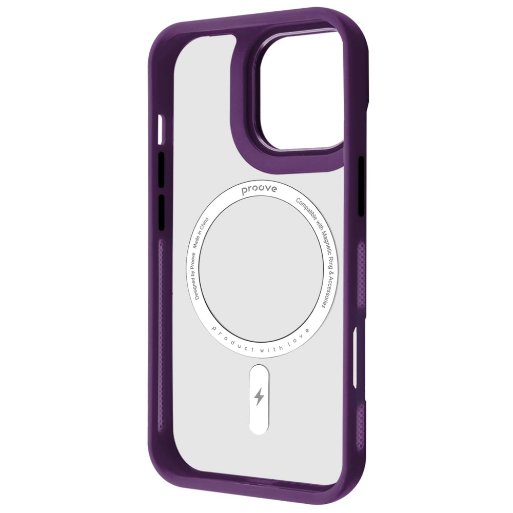 Чехол Proove Clear Essence Case with Magnetic Ring iPhone 16 Pro - фото 2
