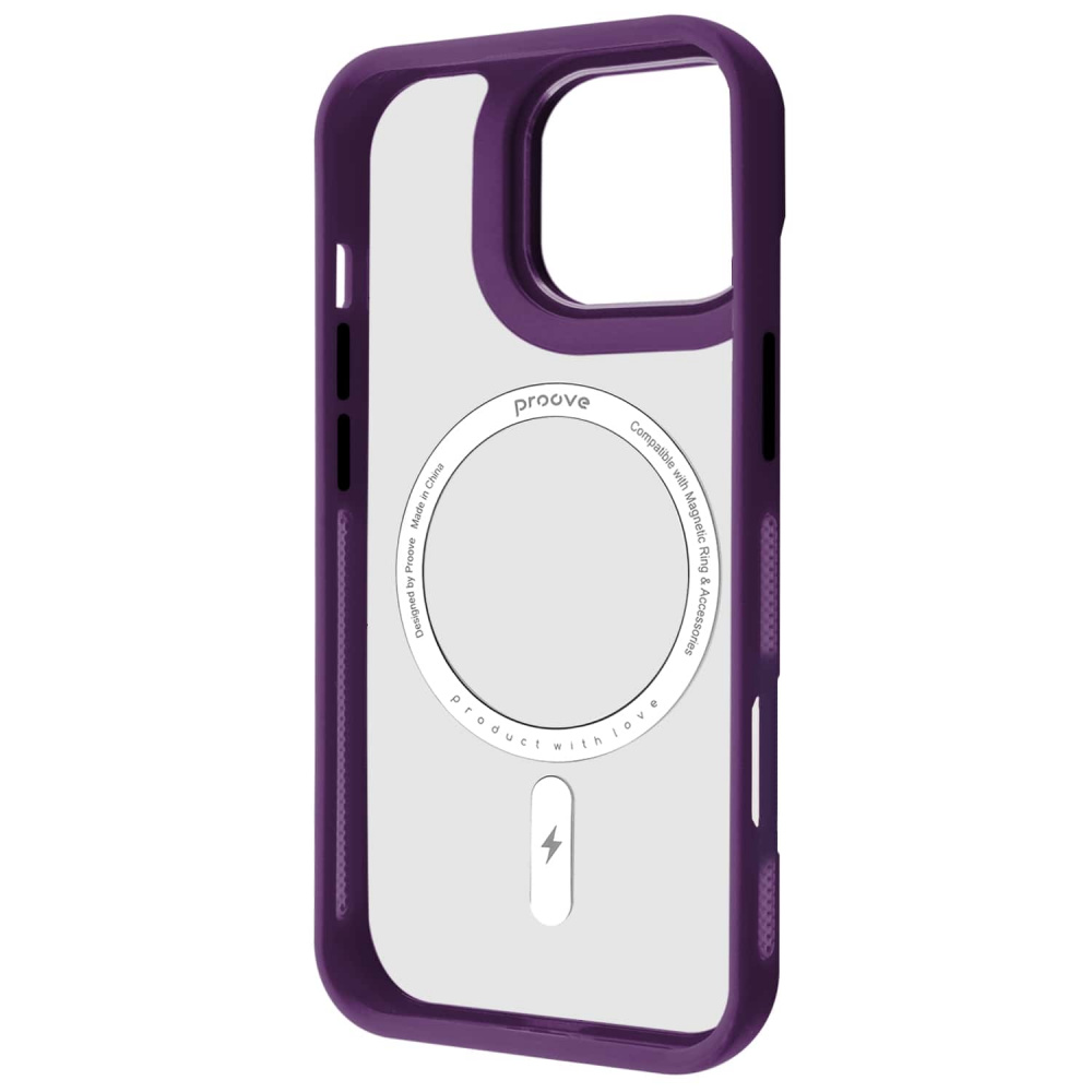 Чехол Proove Clear Essence Case with Magnetic Ring iPhone 16 Pro Max - фото 2