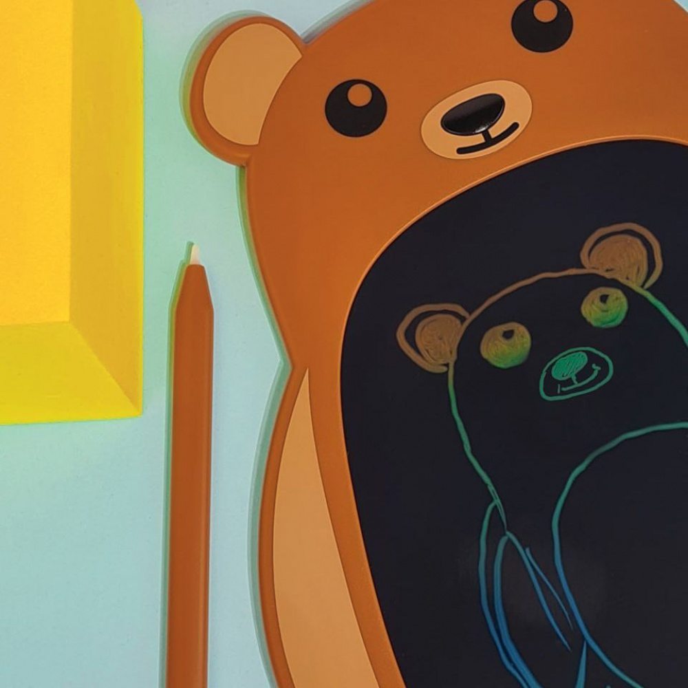 Планшет для рисования Bear 8.5 дюймов (colors) - фото 5