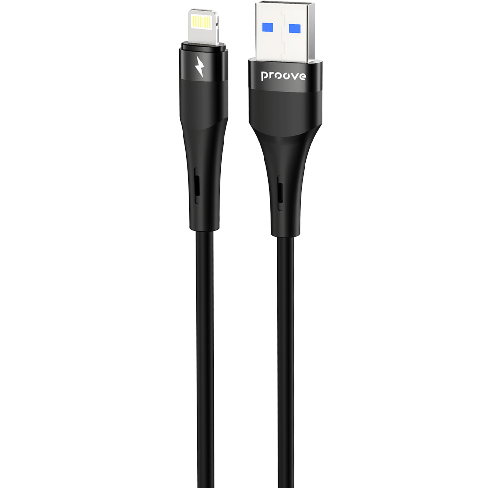 Кабель Proove Light Silicone Plus USB to Lightning 2.4A (1m) - фото 5