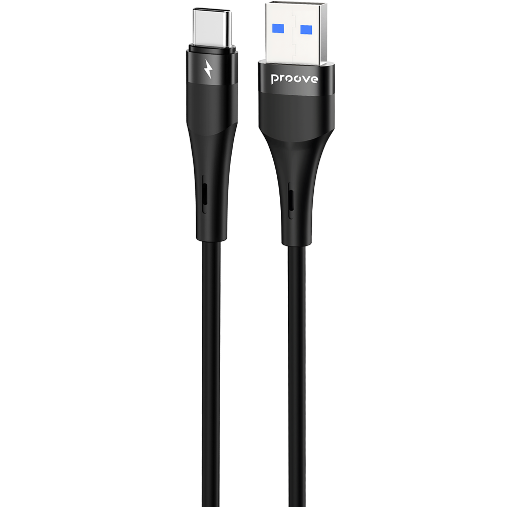 Кабель Proove Light Silicone Plus USB to Type-C 3A (1m) - фото 5