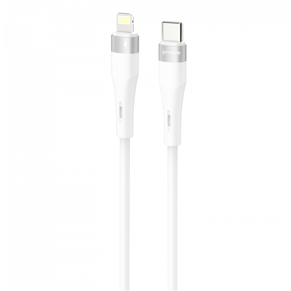Кабель Proove Light Silicone Plus Type-C to Lightning 27W (1m) - фото 4