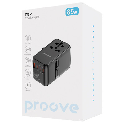 Універсальний адаптер Proove Trip 85W — Придбати в Україні