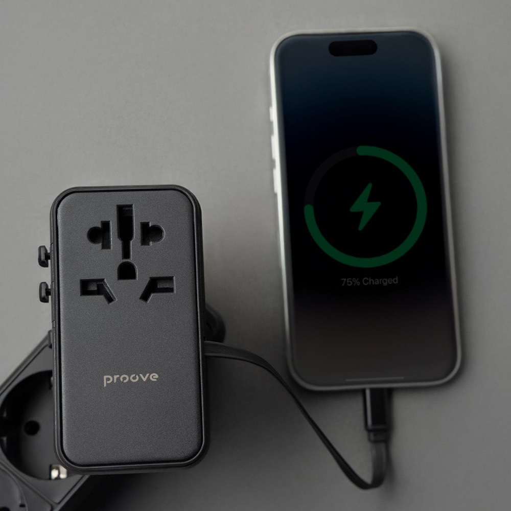 Універсальний адаптер Proove Trip 85W — Придбати в Україні - фото 13