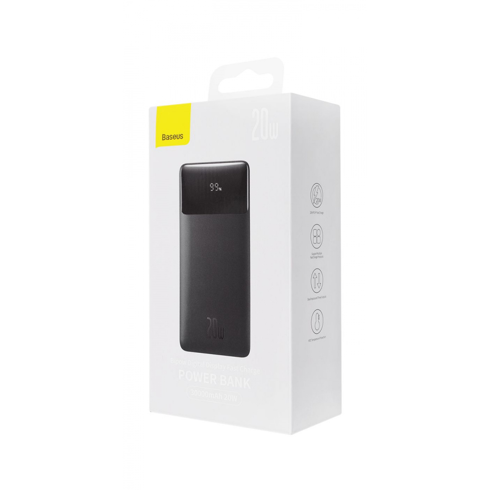 Портативна Батарея Baseus Bipow Overseas 20W 30000mAh — Придбати в Україні