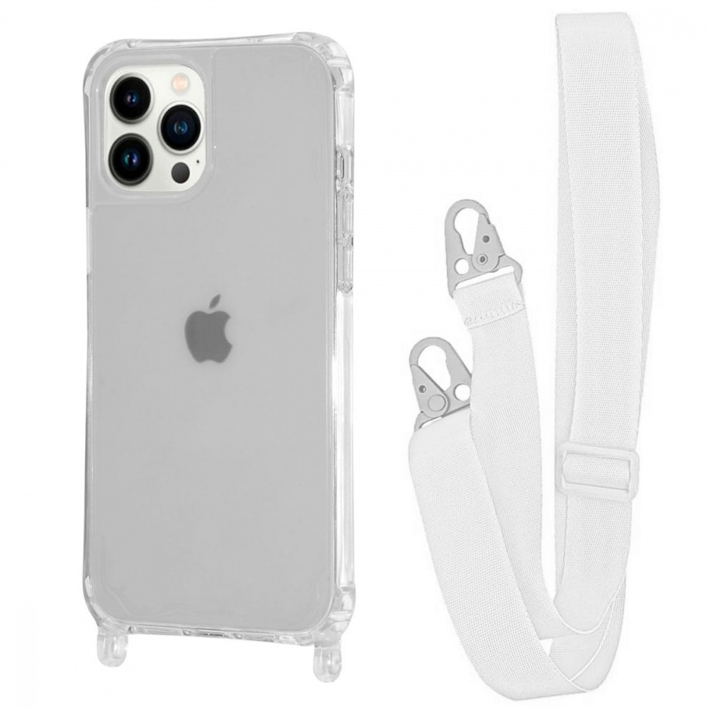 Чехол WAVE Clear Case with Strap iPhone 13 Pro - фото 11