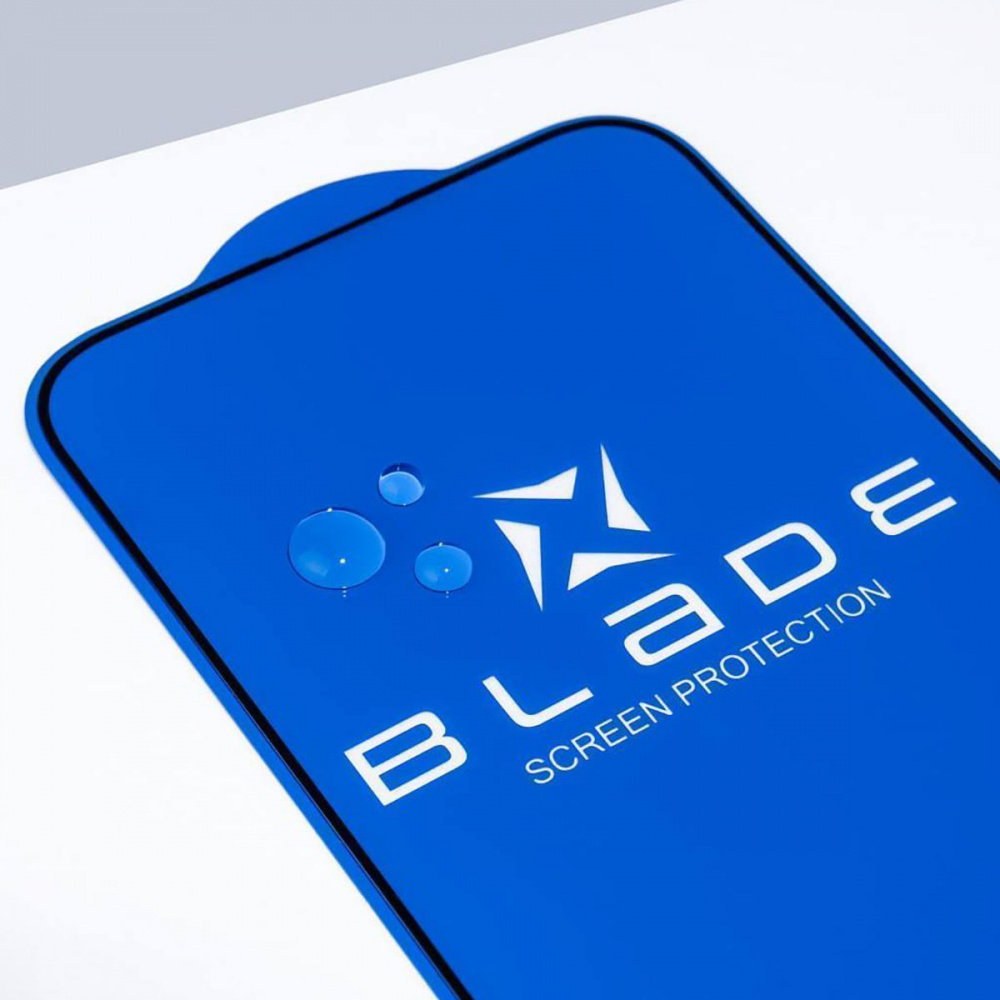 Защитное стекло BLADE LITE Series Full Glue iPhone 14 Pro Max без упаковки - фото 3