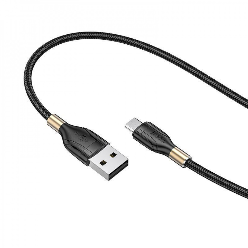 Кабель Hoco U92 Gold Collar Micro USB (1.2m) - фото 4