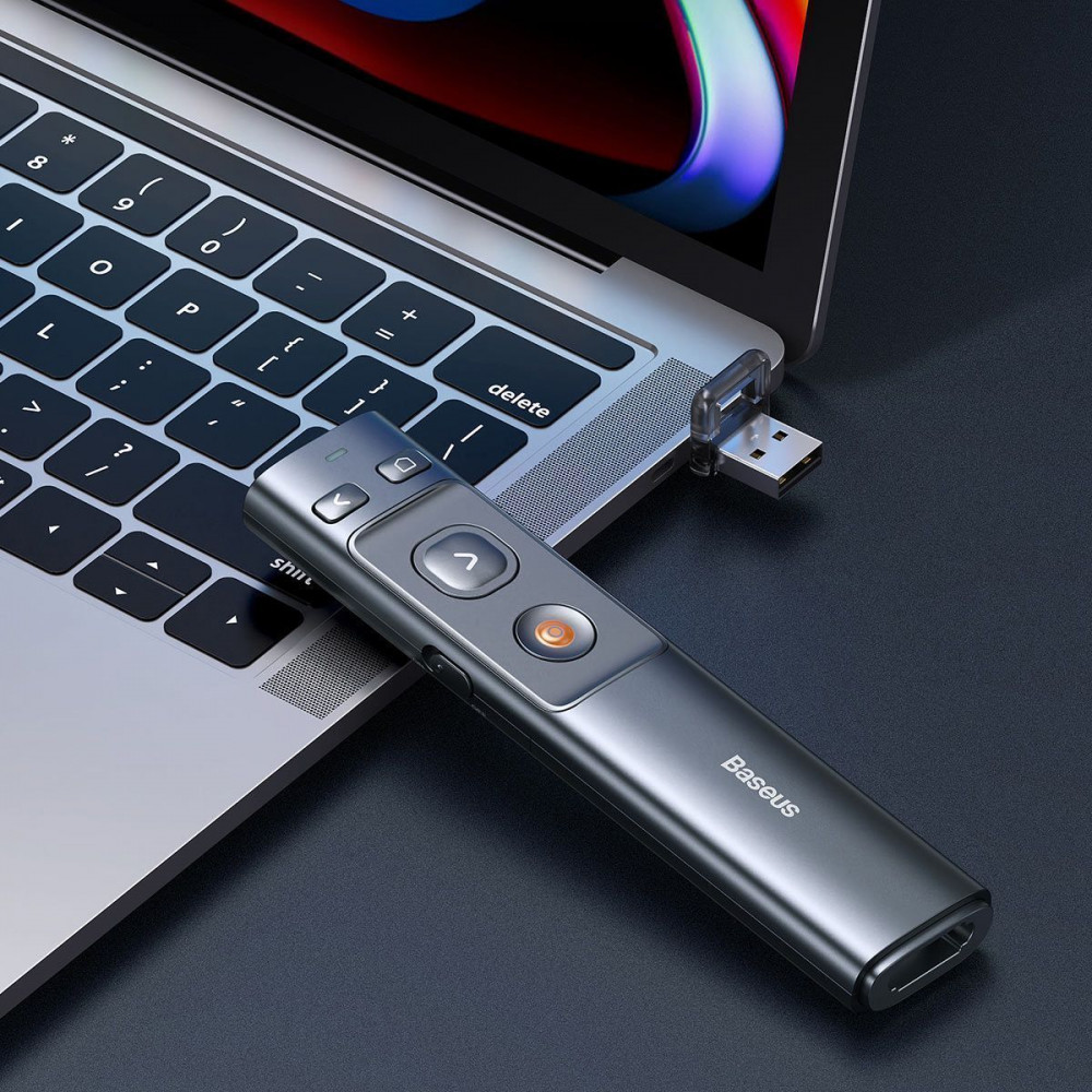 Лазерная указка Baseus Dot Wireless Presenter (Red Laser) - фото 3