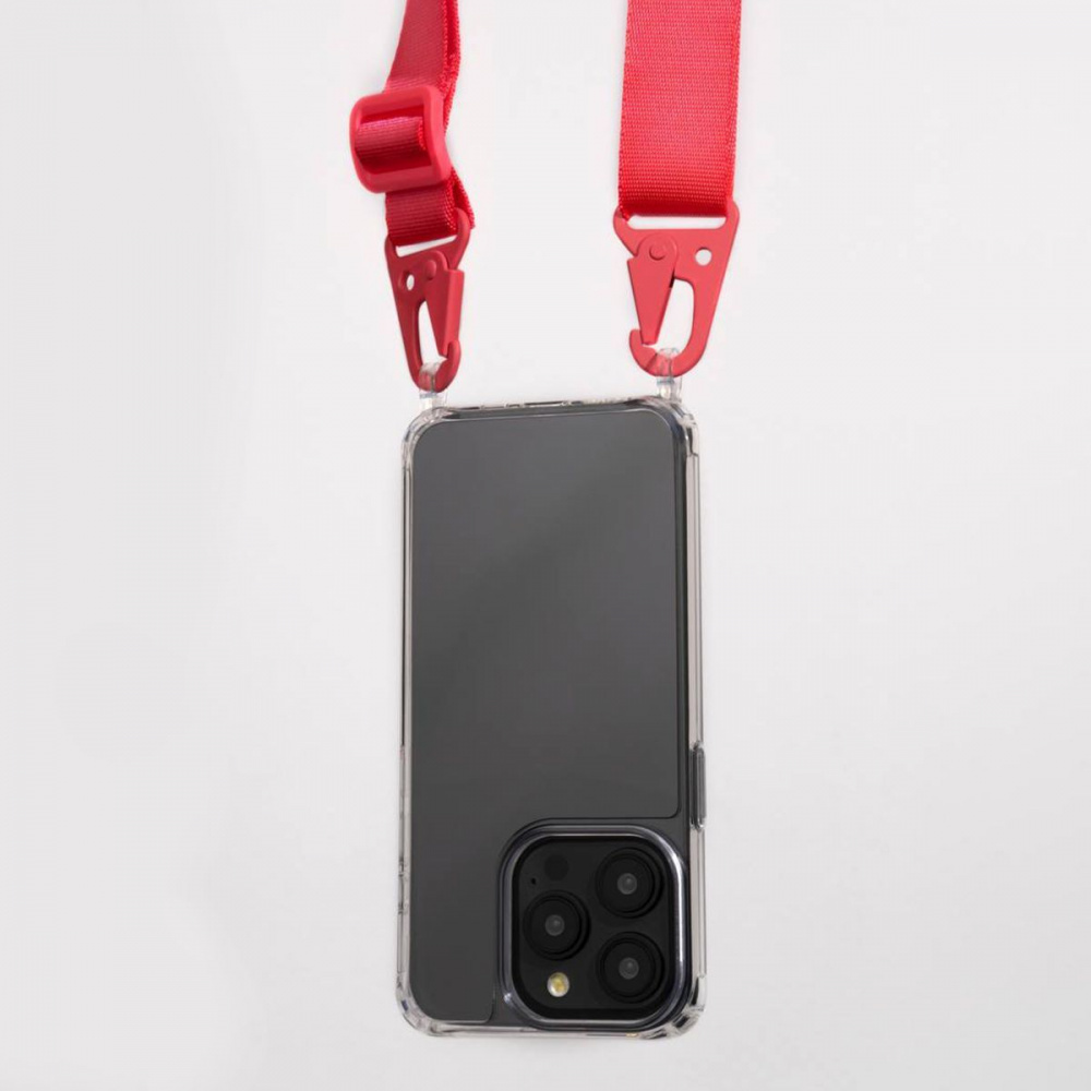 Чехол WAVE Clear Case with Strap iPhone 13 Pro Max - фото 5