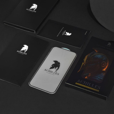 Захисне скло FULL SCREEN ACHILLES iPhone 15 Pro Max