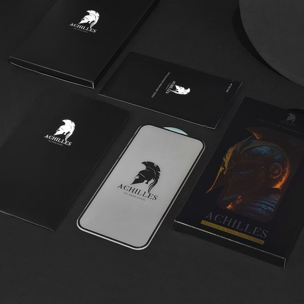 Захисне скло FULL SCREEN ACHILLES iPhone 15 Pro Max — Придбати в Україні