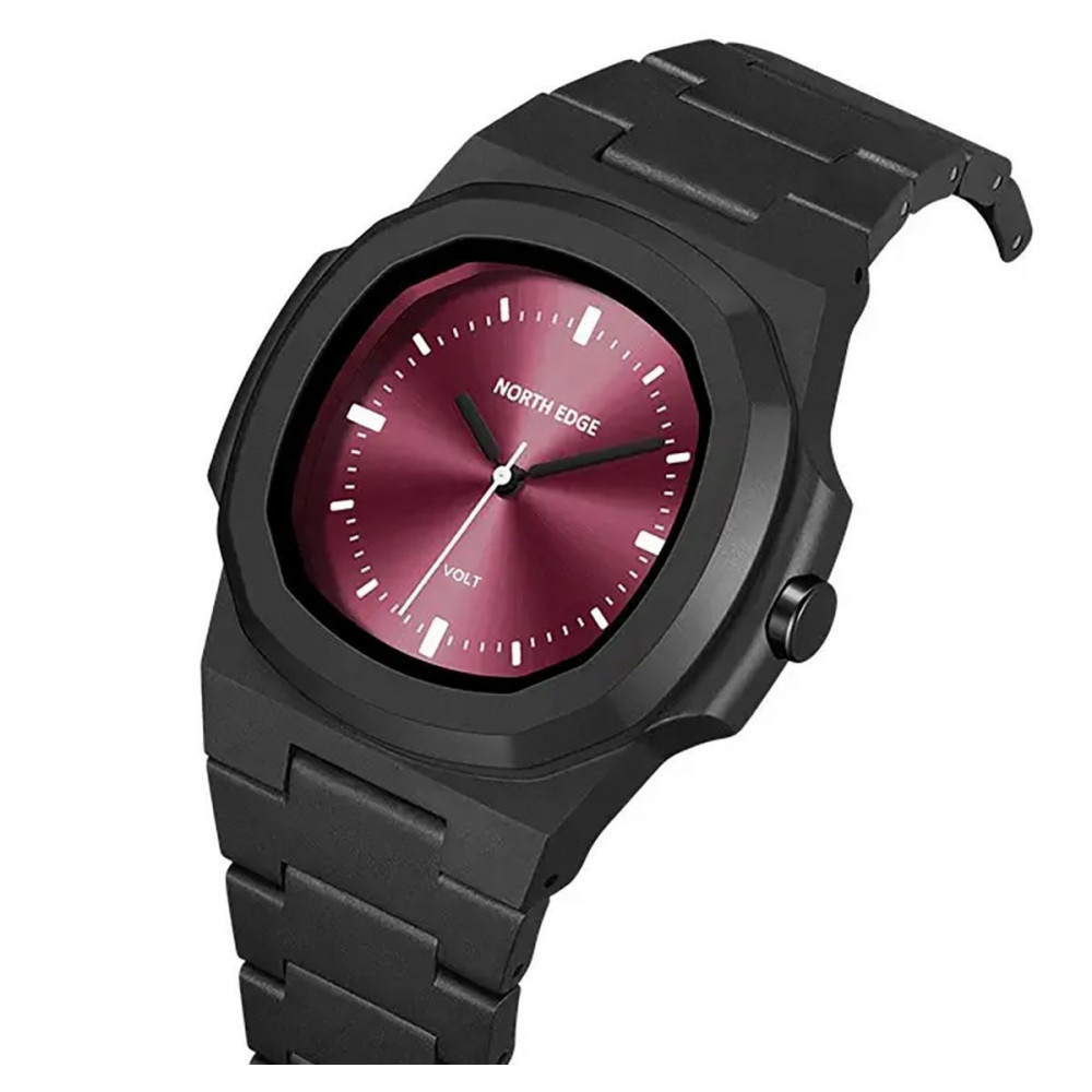 Механічний Годинник NORTH EDGE VOLT black/green на малюнкі №4