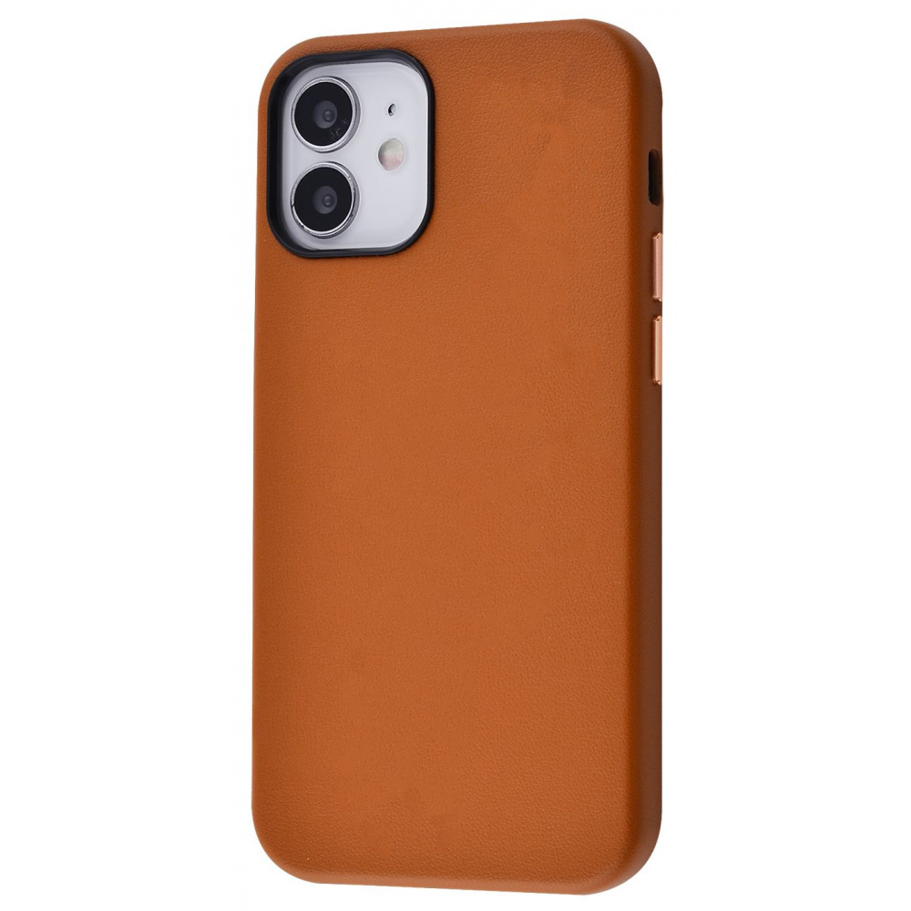 Чехол TOTU Leather Case (Genuine Leather) iPhone 12 mini - фото 2