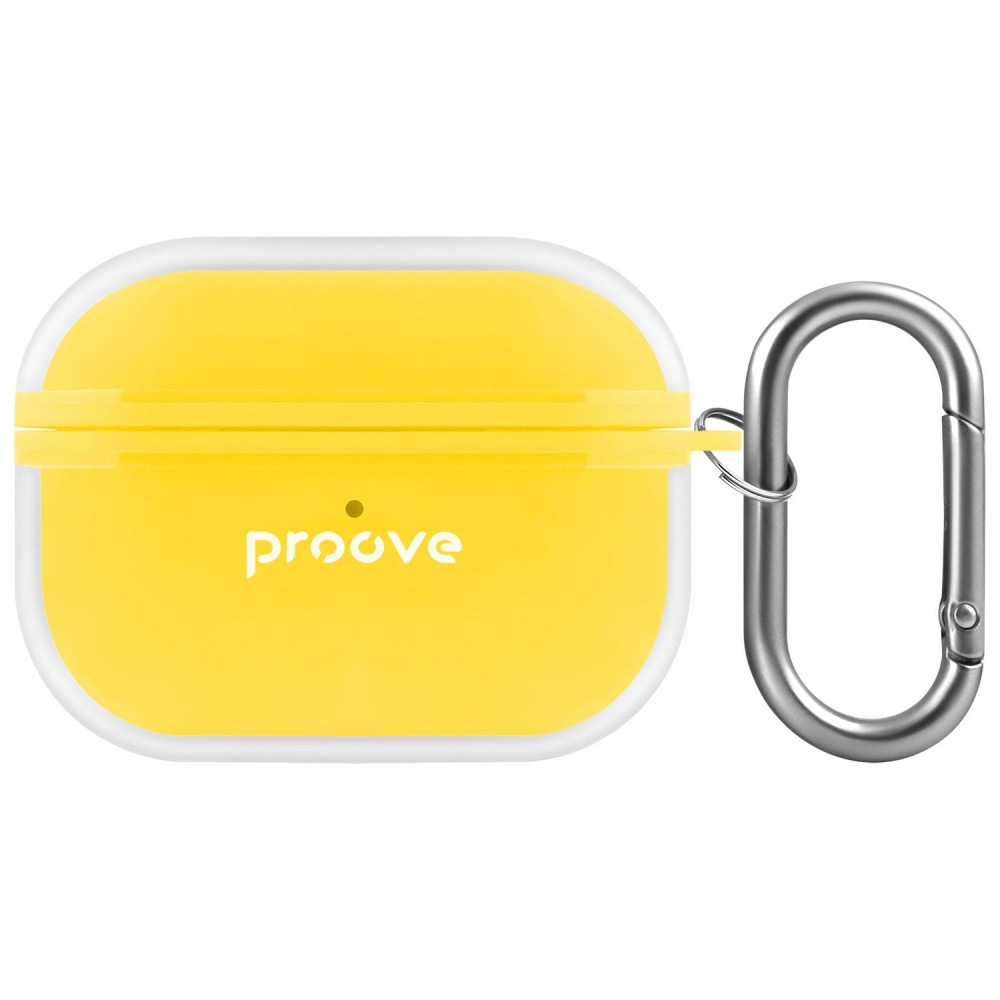 Чехол Proove Air Bump Case AirPods Pro 2 yellow на картинке №3