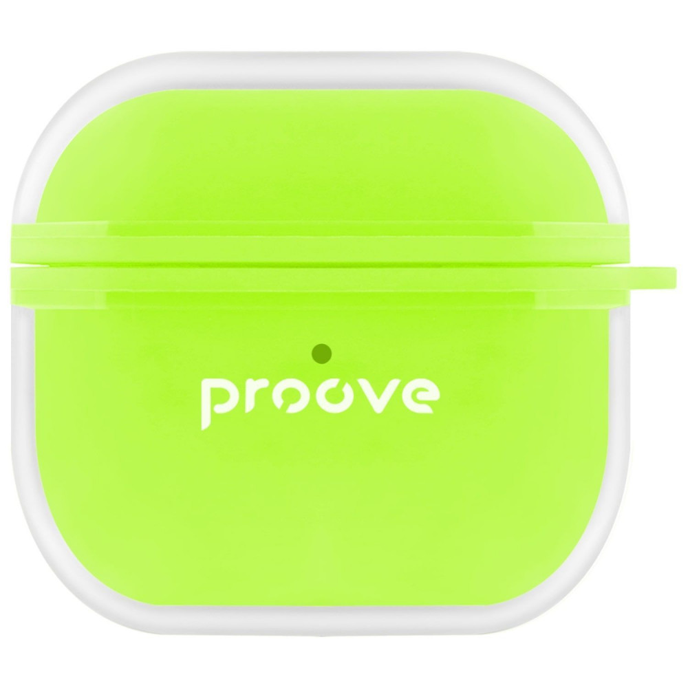 Чехол Proove Air Bump Case AirPods 4 green на картинке №1