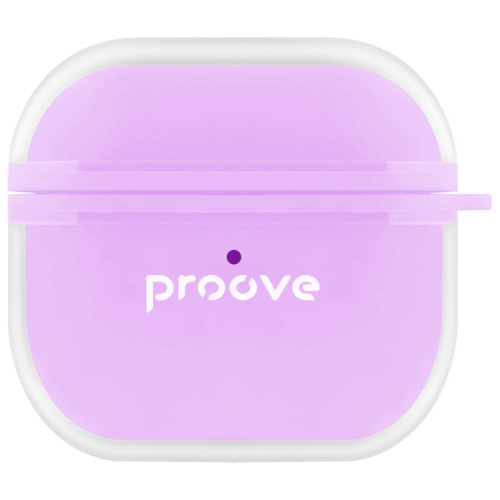Чехол Proove Air Bump Case AirPods 4 light purple на картинке №1