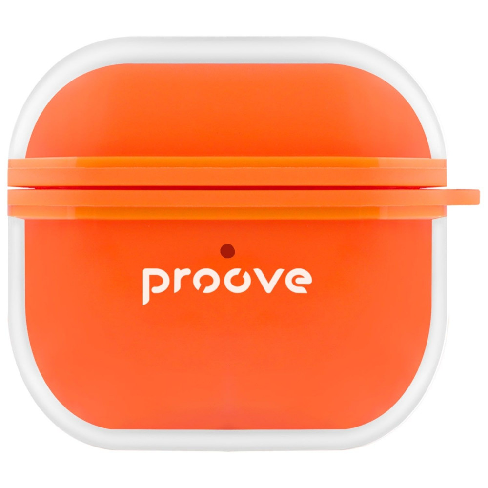 Чехол Proove Air Bump Case AirPods 4 orange на картинке №1