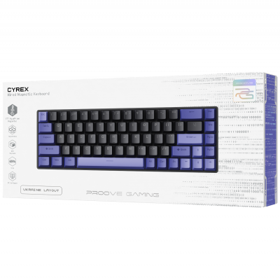 Купить Проводная магнитная клавиатура Proove Gaming Cyrex (Ukraine Layout) 70824 - Ncase