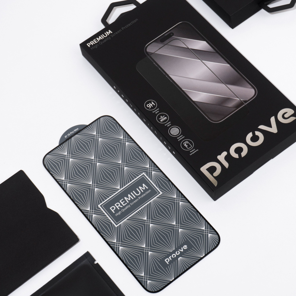 Захисне скло Proove Premium iPhone 15 Pro — Придбати в Україні - фото 5