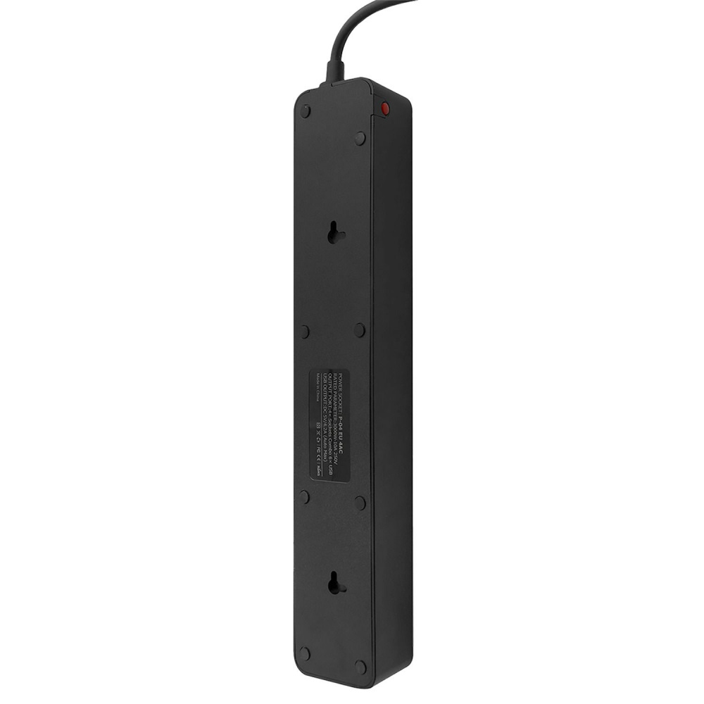 Сетевой фильтр Proove Power Strip P-04 (4 розетки + 4 USB + 2 Type-C) 3М - фото 3