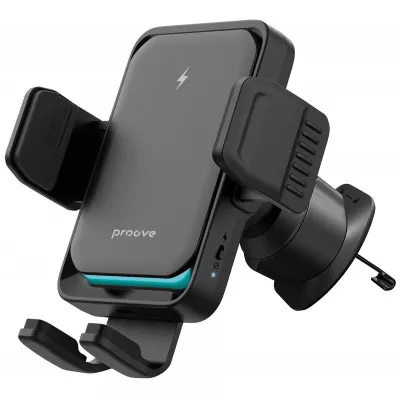 Автомобільний тримач з Бездротовим ЗП Proove Sonic Pro 15W — Придбати в Україні