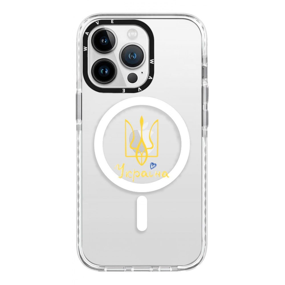 Чехол WAVE Love of the state Clear Case with MagSafe (PC+TPU) (Nprint) iPhone 14 Pro Max - фото 14