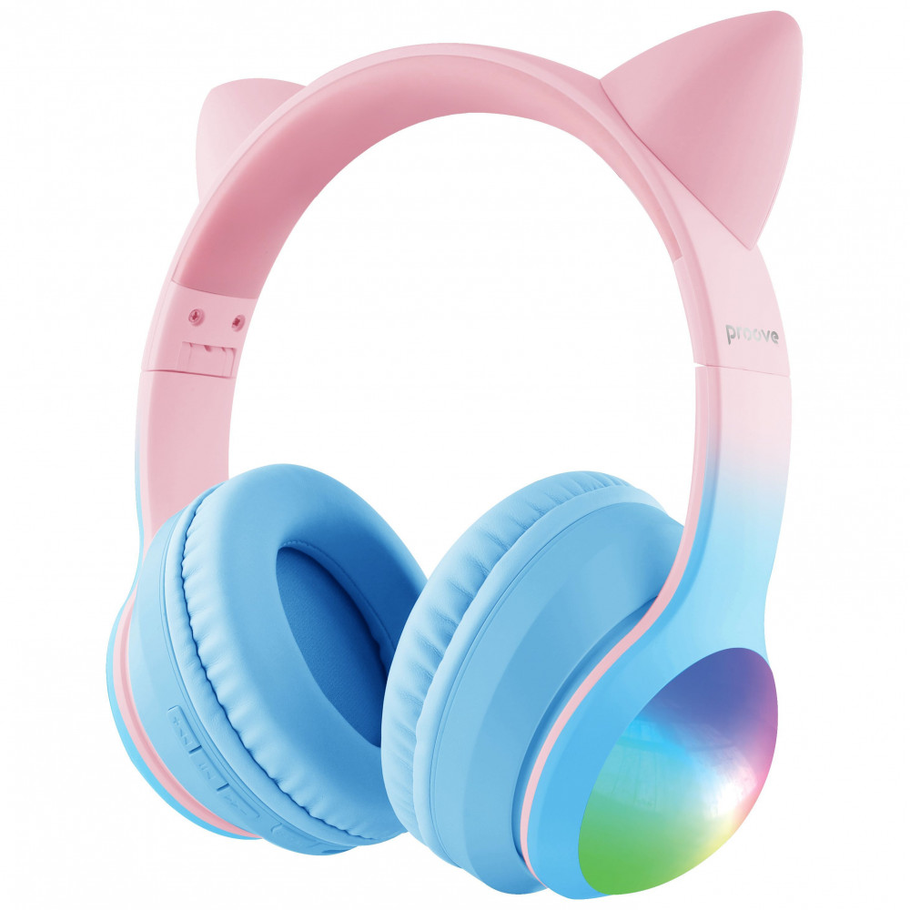 Бездротові навушники Proove Kids LumiCat (APP) blue/pink (HPLC0001AP26) Синьо-рожевий на малюнкі №8