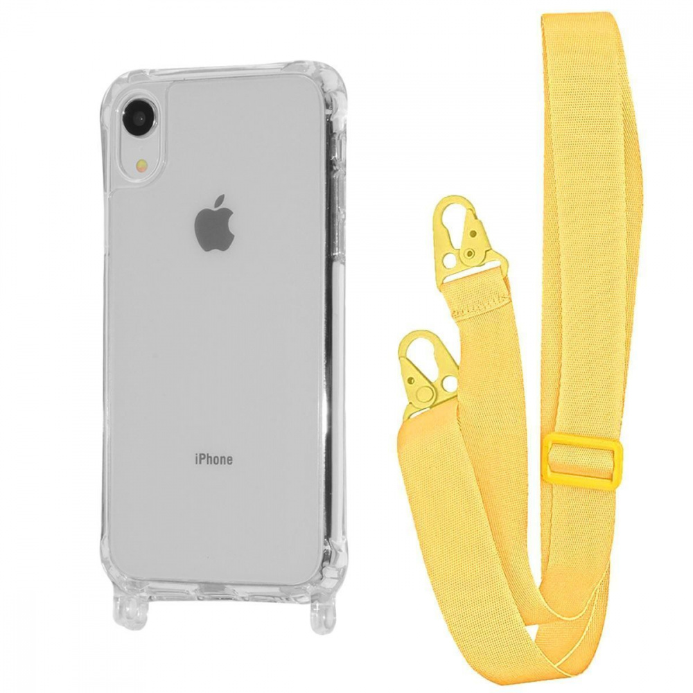 Чехол WAVE Clear Case with Strap iPhone Xr - фото 9