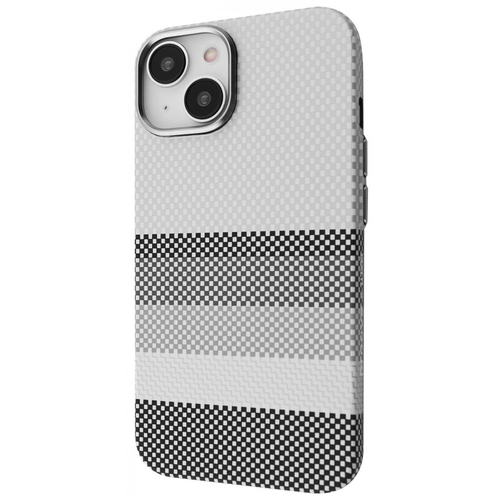 Чохол Proove Gleam Case with Magnetic Ring iPhone 13 white borders на малюнкі №1