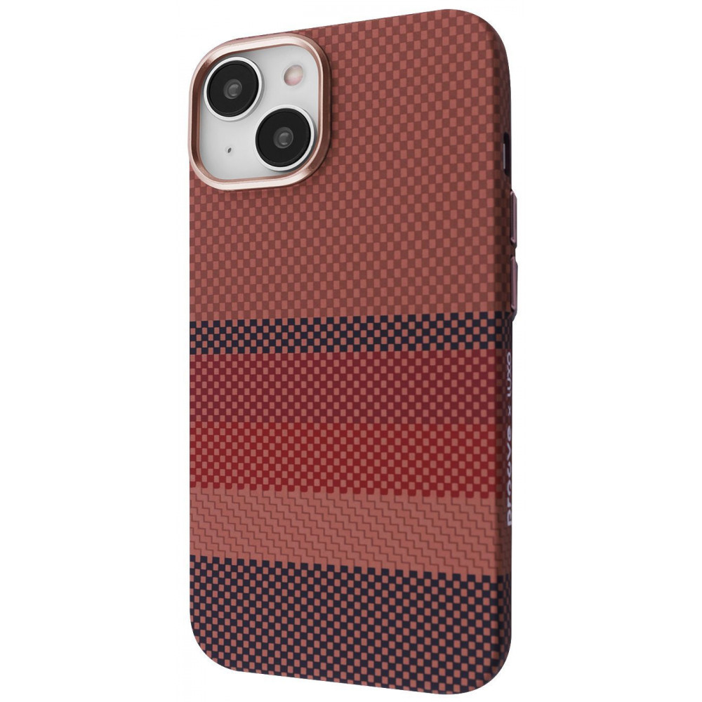 Чехол Proove Gleam Case with Magnetic Ring iPhone 14 gold borders на картинке №1